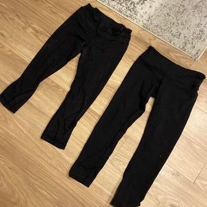 Lululemon Black Tights - Bundle of 2